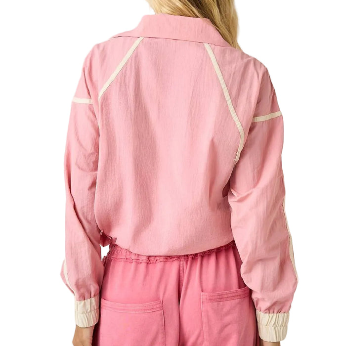 Nylon 1/2 Zip Pullover