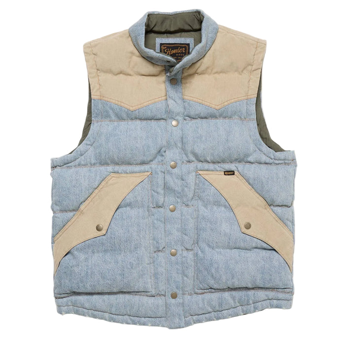Howler Bros Denim Rounder Vest