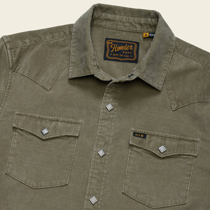 Howler Bros Banning Corduroy Snap Shirt