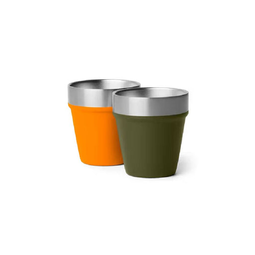 Yeti Shot Glasses and Case - Olive/King Crab Orange HOME & GIFTS - Yeti Yeti
