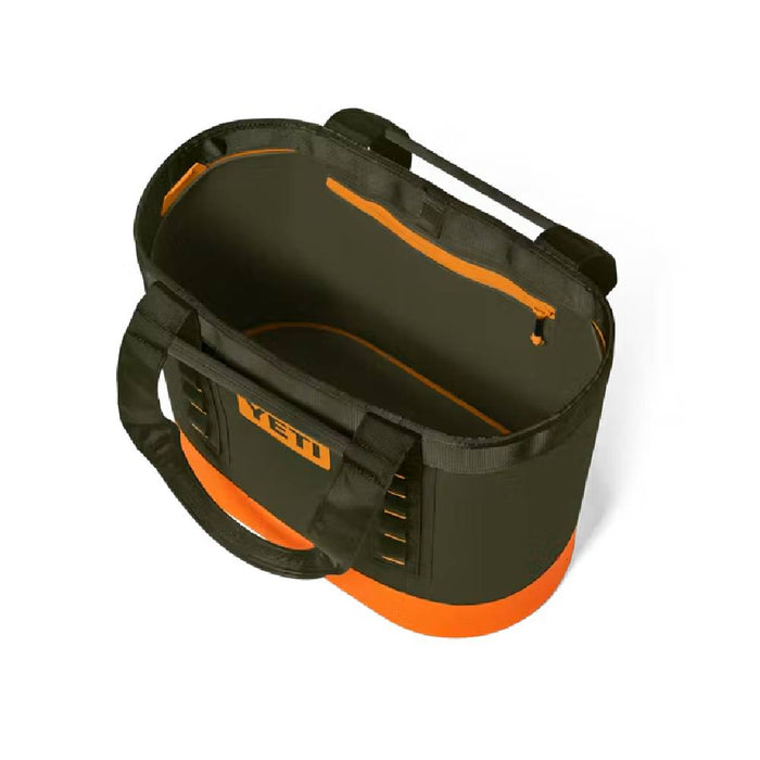 Yeti Camino 35 Carryall Tote 2.0 - Olive/King Crab Orange