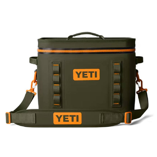 Yeti Hopper Flip 18 Soft Cooler - Olive/King Crab Orange HOME & GIFTS - Yeti Yeti