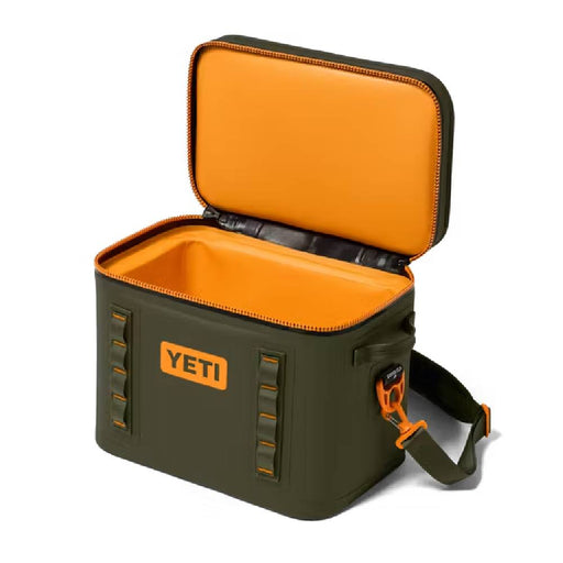 Yeti Hopper Flip 18 Soft Cooler - Olive/King Crab Orange HOME & GIFTS - Yeti Yeti