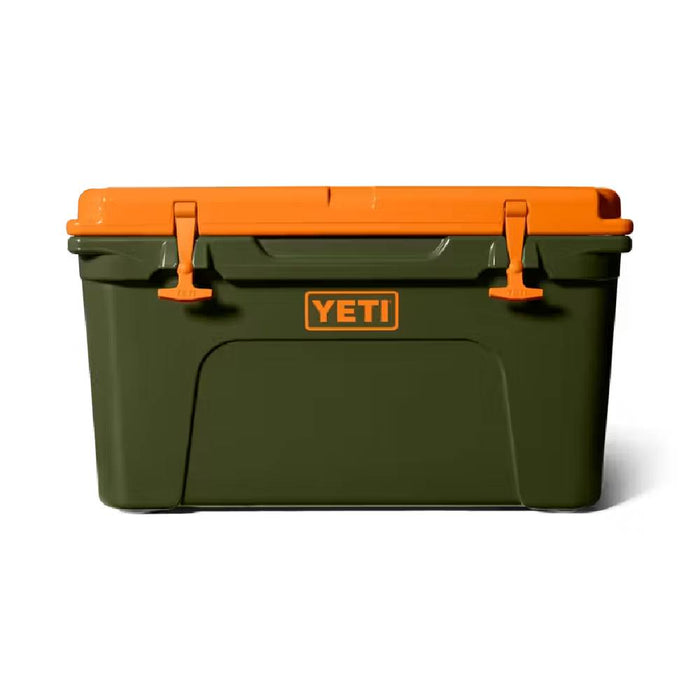 Yeti Tundra 45 Hard Cooler - Olive/King Crab Orange