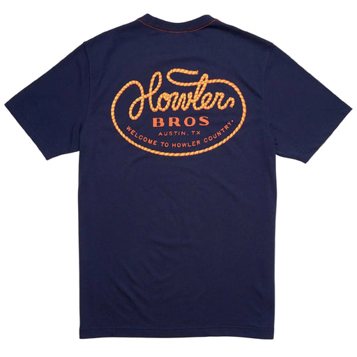 Howler Bros Howler Lasso Navy Tee MEN - Clothing - T-Shirts & Tanks Howler Bros