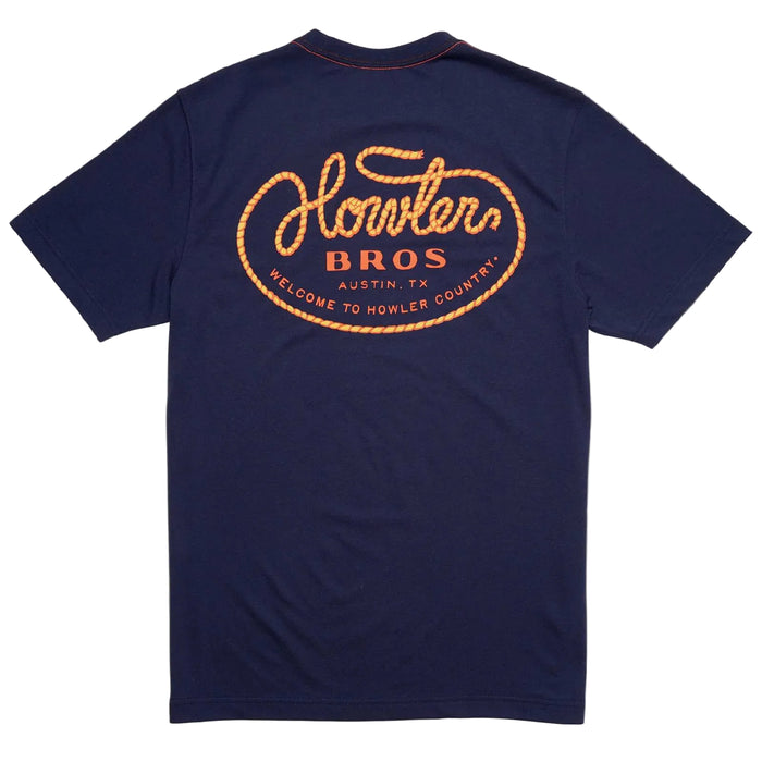 Howler Bros Howler Lasso Navy Tee MEN - Clothing - T-Shirts & Tanks Howler Bros