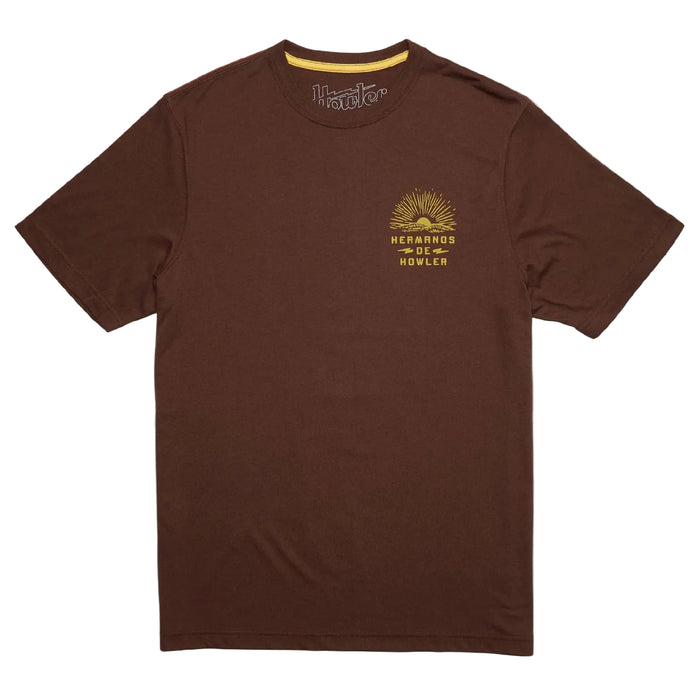 Howler Bros Sunset Rider Mahogany Tee MEN - Clothing - T-Shirts & Tanks Howler Bros