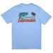Howler Bros Tarpon Grid Light Blue Tee MEN - Clothing - T-Shirts & Tanks Howler Bros