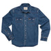 Howler Bros Dust Up Denim Snap Shirt MEN - Clothing - Shirts - Long Sleeve Howler Bros