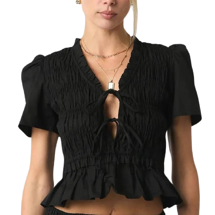 Pamela Ruffled Top