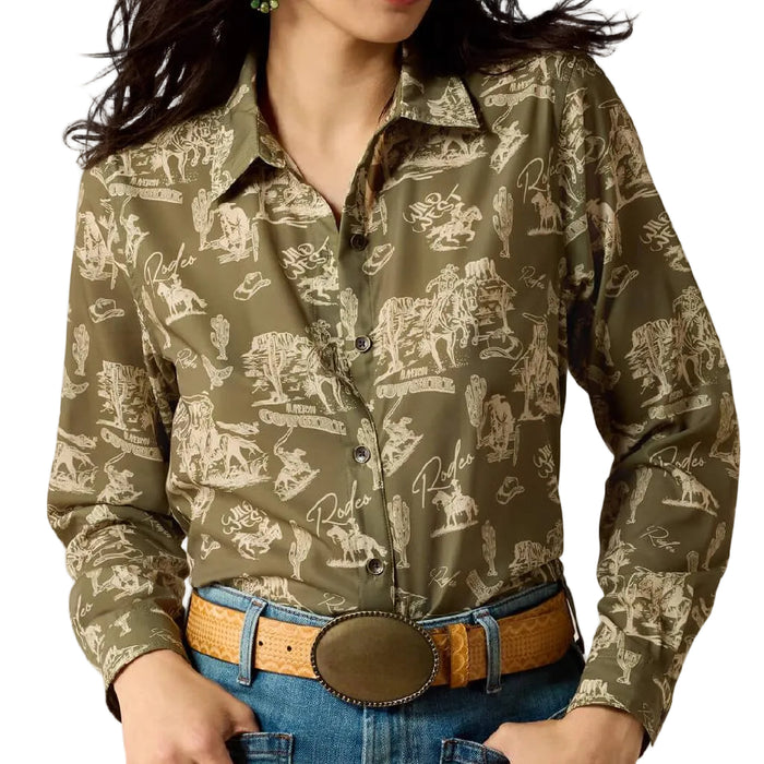 Ariat Women's Homestyle Western Print Shirt