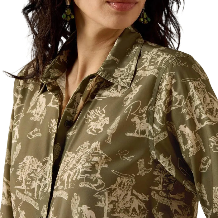 Ariat Women's Homestyle Western Print Shirt
