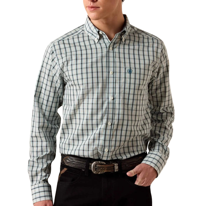 Ariat Men's Wrinkle Free Bern Fitted Button Down Shirt