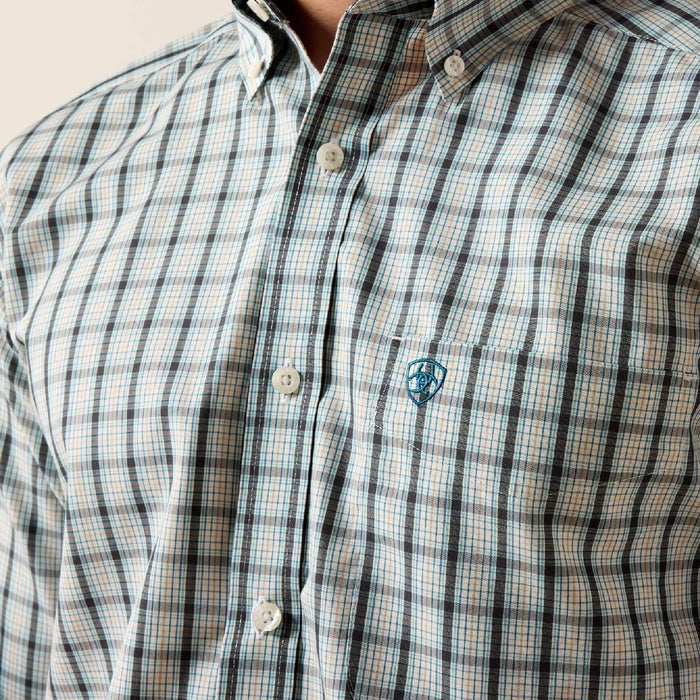 Ariat Men's Wrinkle Free Bern Fitted Button Down Shirt