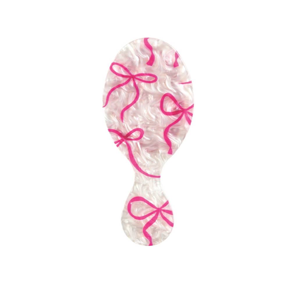Mud Pie Mini Pearl Hairbrush - Pink Bow KIDS - Accessories - Hair Accessories Mud Pie