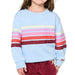 Rip Curl Girl's Surf Revival Sky Blue Crew Pullover KIDS - Girls - Clothing - Sweatshirts & Hoodies Rip Curl