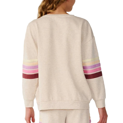 Rip Curl Girl's Surf Revival Oatmeal Marle Crew Pullover KIDS - Girls - Clothing - Sweatshirts & Hoodies Rip Curl