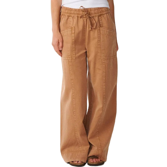 Rip Curl Women's Bossa Nova Twill Wide Leg Pant WOMEN - Clothing - Pants & Leggings Rip Curl