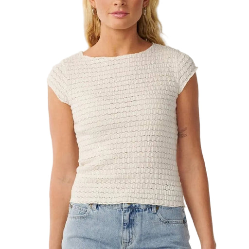 Rip Curl Women's Bossa Nova Textured Tee WOMEN - Clothing - Tops - Short Sleeved Rip Curl