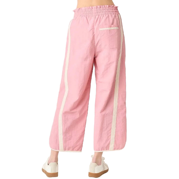 Nylon Barrel Leg Pants WOMEN - Clothing - Pants & Leggings MITTOSHOP