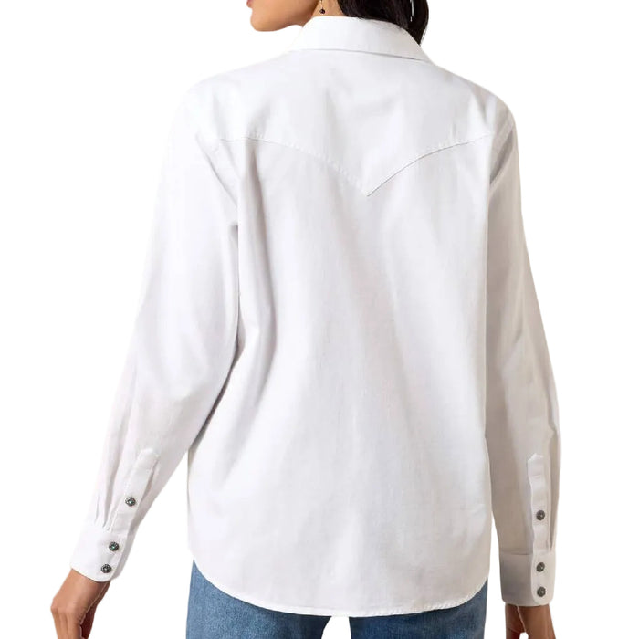Ariat Women's Silver Horizon Snap Western Shirt WOMEN - Clothing - Tops - Long Sleeved Ariat Clothing