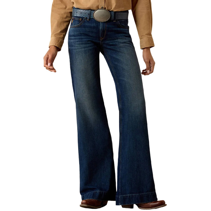 Ariat Women's Petra Flipside Perfect Rise Wide Leg Jean WOMEN - Clothing - Jeans Ariat Clothing