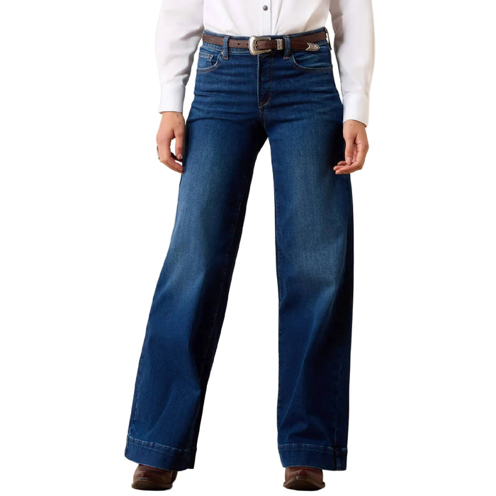 Ariat Women's Revel Vilma High Rise Ultrastretch Wide Leg Jean