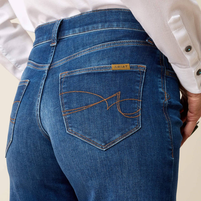Ariat Women's Revel Vilma High Rise Ultrastretch Wide Leg Jean