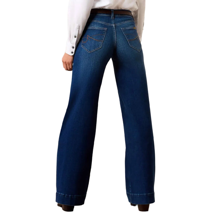 Ariat Women's Revel Vilma High Rise Ultrastretch Wide Leg Jean