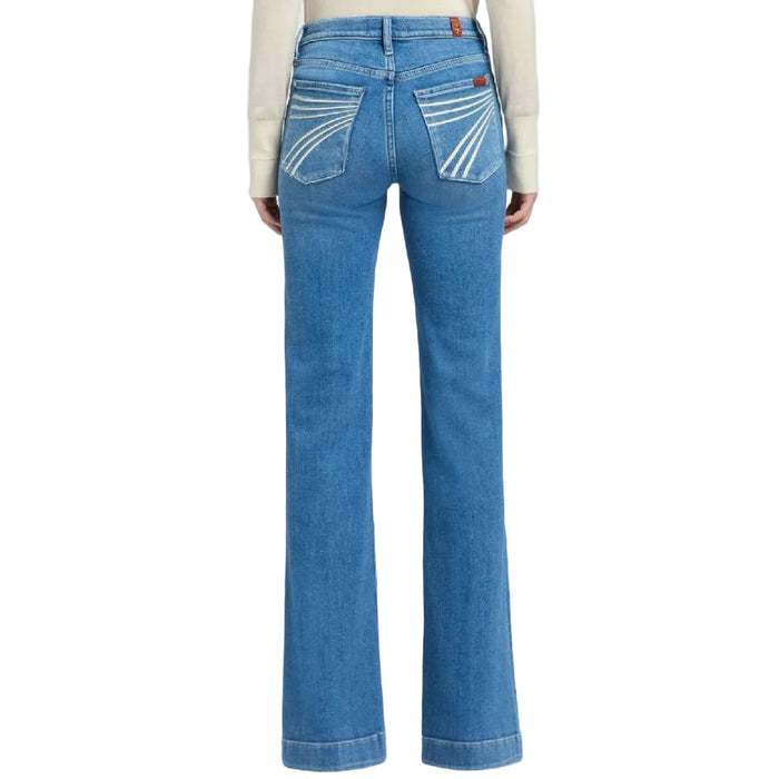 7 For All Mankind Dojo Slim Illusion Flare - Marine