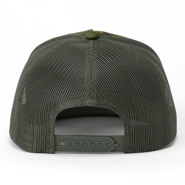 Cinch Rural And Rogue Camo Trucker Cap - Olive