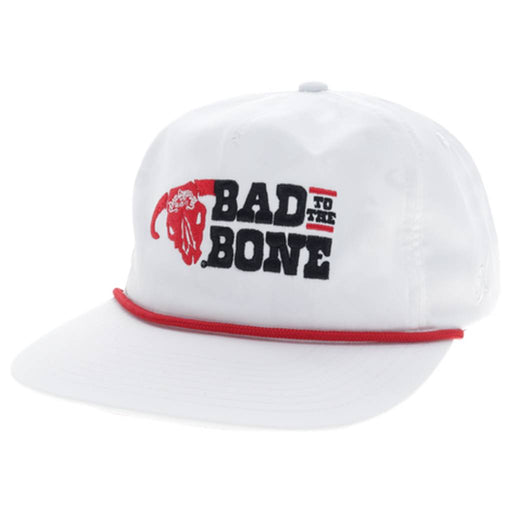 Hooey Bad To The Bone Trucker Cap - White HATS - BASEBALL CAPS Hooey