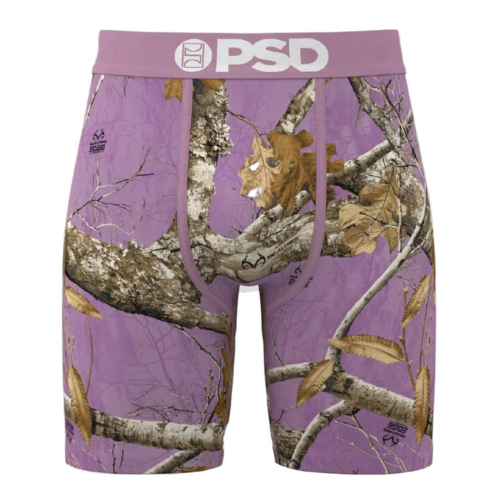 PSD Edge Purple Realtree Boxer Brief