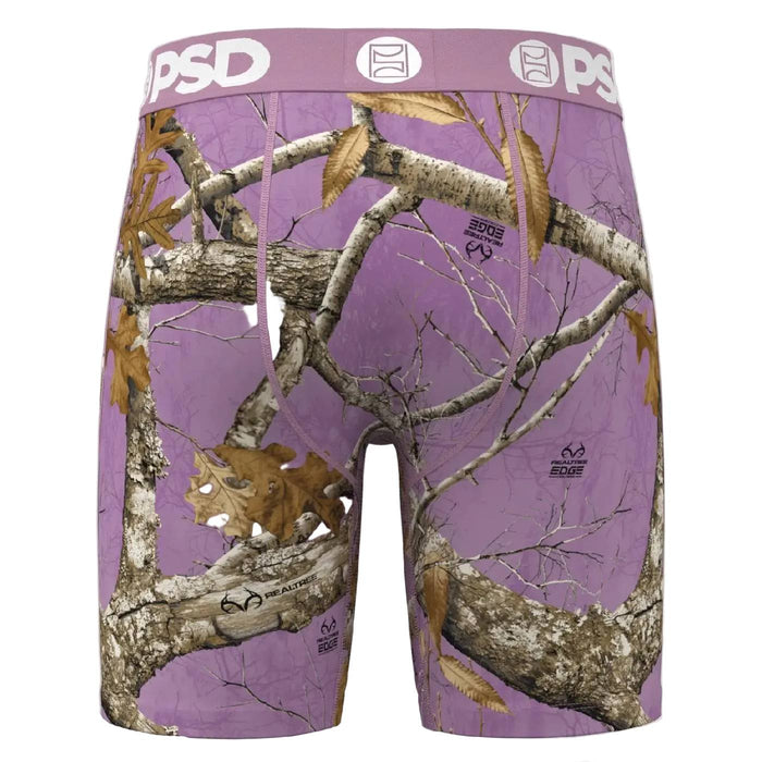 PSD Edge Purple Realtree Boxer Brief