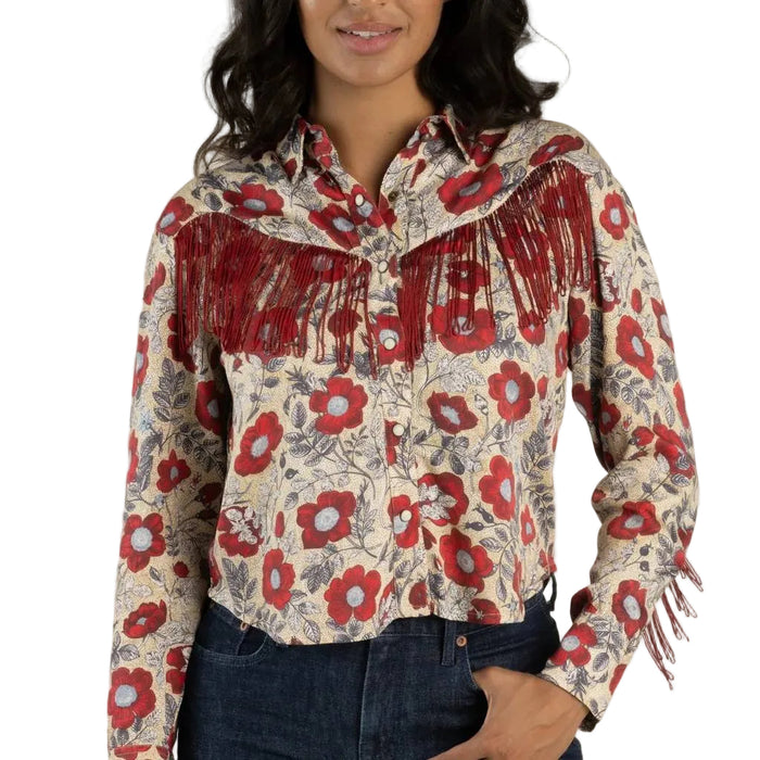 Sendero Provisions June Desert Floral Rosado Top