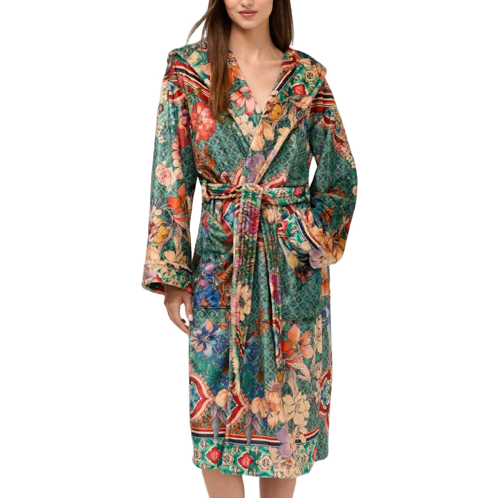 Johnny Was Lorette Scarf Cozy Robe WOMEN - Clothing - Loungewear Johnny Was Collection