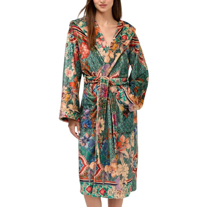 Johnny Was Lorette Scarf Cozy Robe
