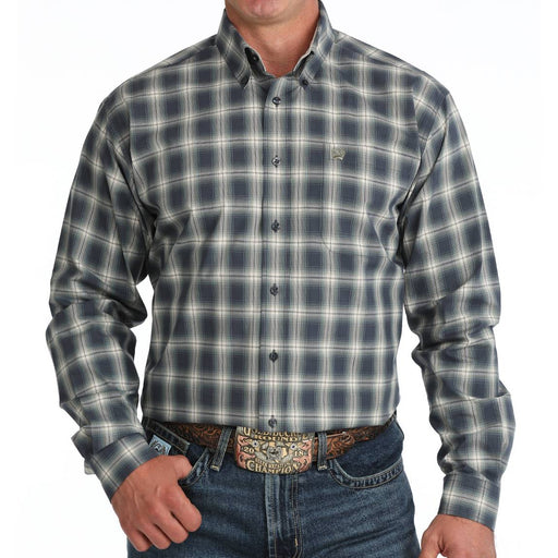 Cinch Men's Plaid Button Down Shirt MEN - Clothing - Shirts - Long Sleeve Cinch