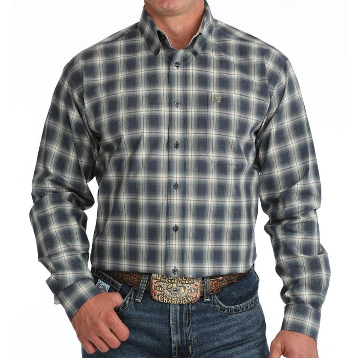 Cinch Men's Plaid Button Down Shirt