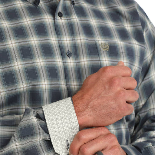 Cinch Men's Plaid Button Down Shirt MEN - Clothing - Shirts - Long Sleeve Cinch