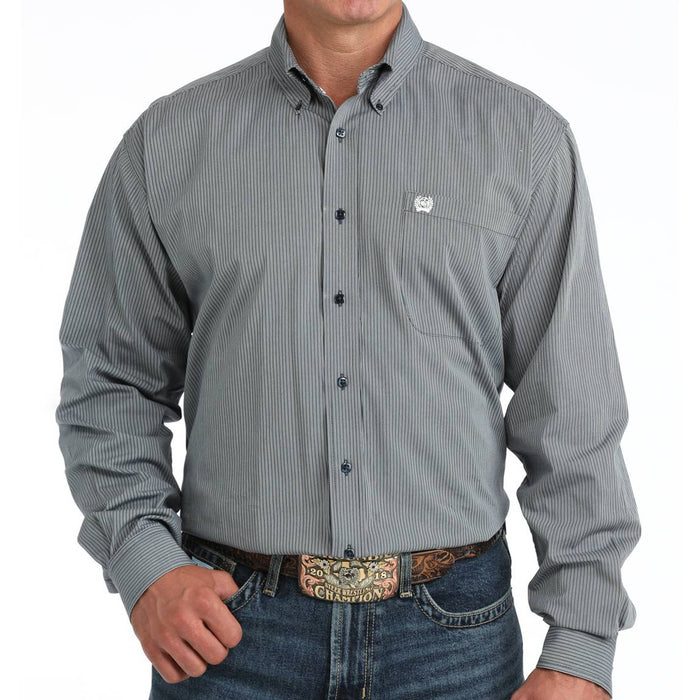 Cinch Men's Pinstripe Button Down Shirt