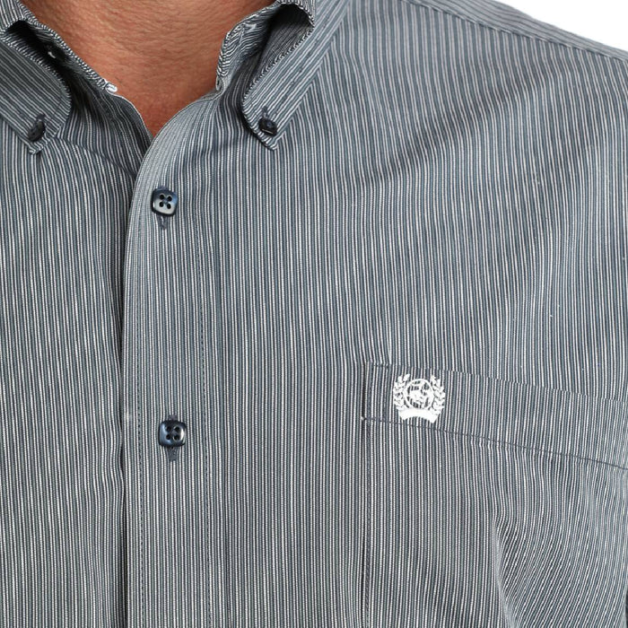 Cinch Men's Pinstripe Button Down Shirt
