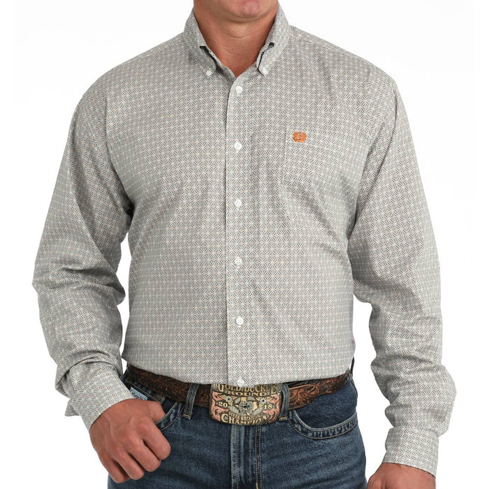 Cinch Men's Geo Print Button Down Shirt
