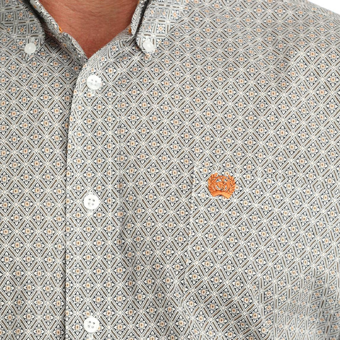Cinch Men's Geo Print Button Down Shirt