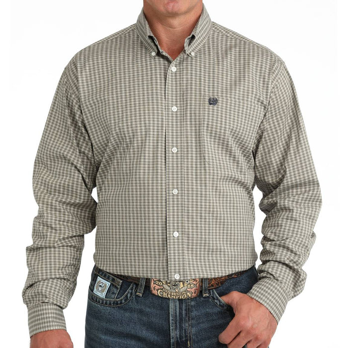 Cinch Men's Plaid Button Down Shirt