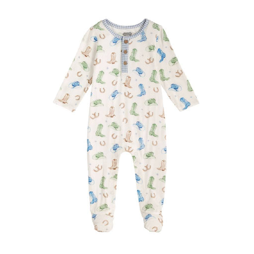 Mud Pie Baby Boy's Western Print Sleeper - Blue/Multi KIDS - Baby - Baby Boy Clothing Mud Pie