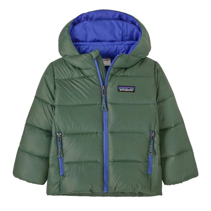 Patagonia Toddler Boy's Hi Loft Down Sweater Hoody - Canopy Green