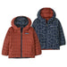 Patagonia Toddler Boy's Reversible Down Sweater Hoodie - Snowshoe Hare: New Navy KIDS - Boys - Clothing - Outerwear - Jackets Patagonia