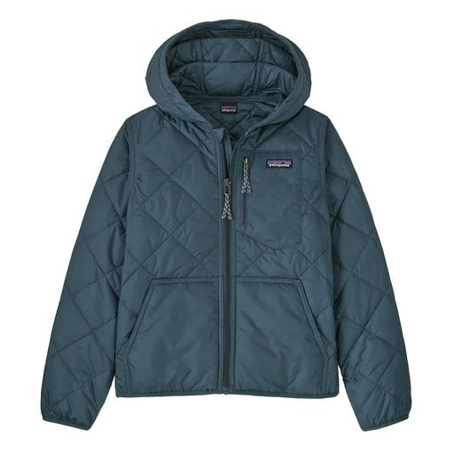 Patagonia Boy's Diamond Quilted Hoodie - Summit Blue KIDS - Boys - Clothing - Outerwear - Jackets Patagonia