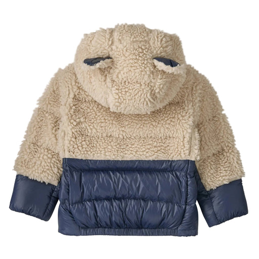 Patagonia Toddler Boy's Hi Loft Furry Friends Jacket - New Navy w/Dark Natural KIDS - Boys - Clothing - Outerwear - Jackets Patagonia